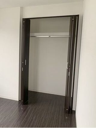 収納　衣類の収納に便利なクローゼットが付いています！