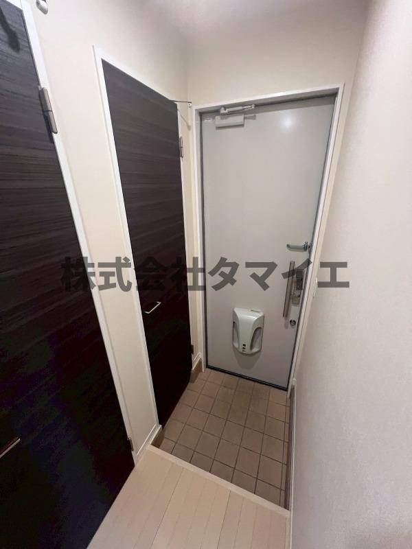 玄関　落ち着いた玄関です