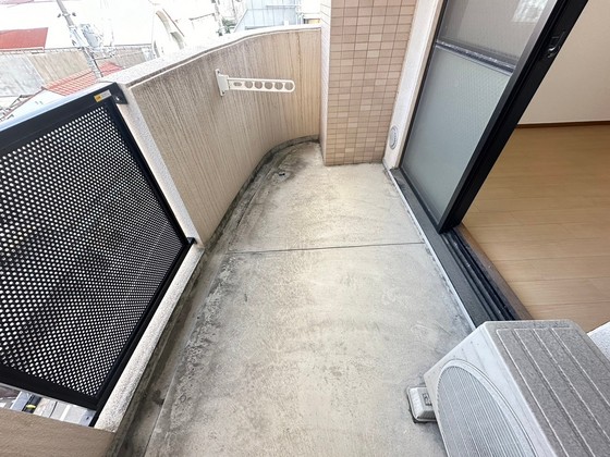 バルコニー　※別部屋の写真です