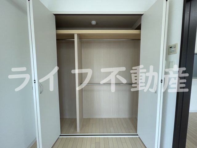 収納　十分な収納スペースがあります
