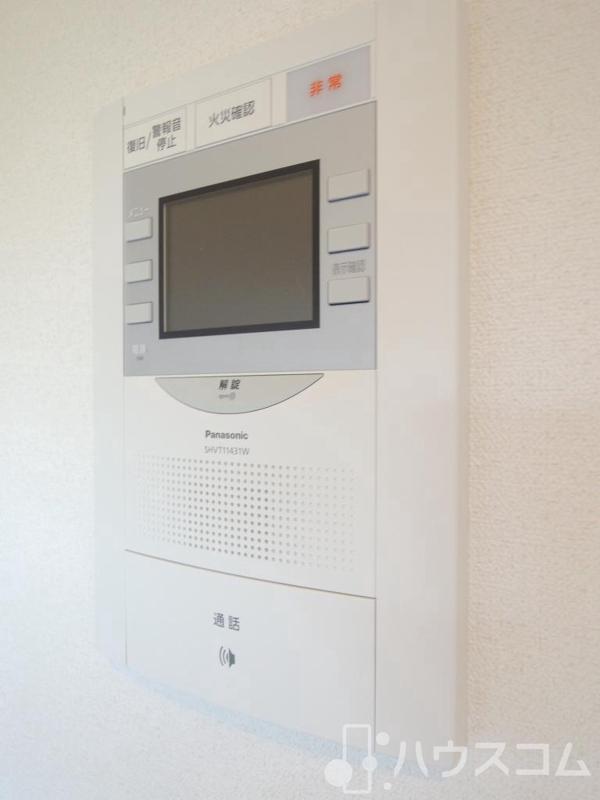 セキュリティ　顔の見える安心のオートロック付きです。