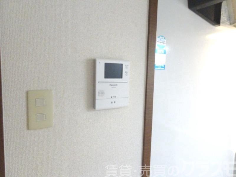 セキュリティ　訪問チェックができるモニターホン♪
