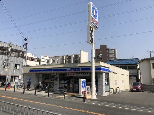 コンビニ　ローソン門真幸福店（コンビニ）まで237m