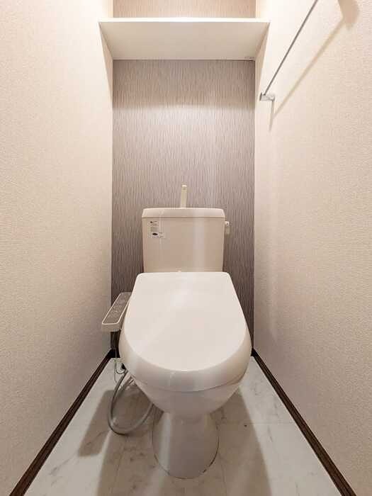 トイレ　清潔感のあるトイレです。