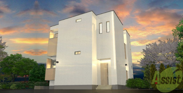 建物外観　仙台市宮城野区宮千代「ＲＩＺＥＳＴー冬」