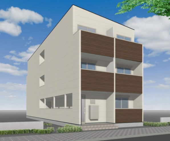 建物外観　外観パースです。