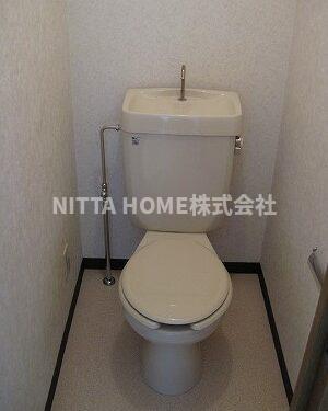 トイレ　清潔感のあるトイレです♪