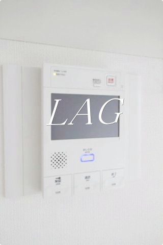 セキュリティ　モニター付きインターホンです。