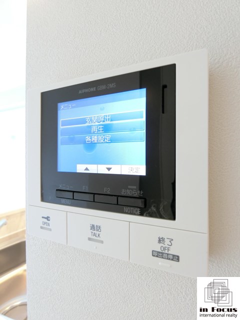 セキュリティ　来客の顔が見える安心のTVモニターホン