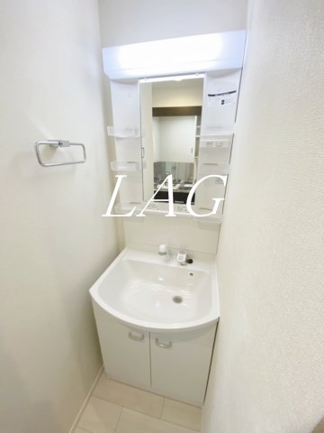 洗面設備　洗面台です。
