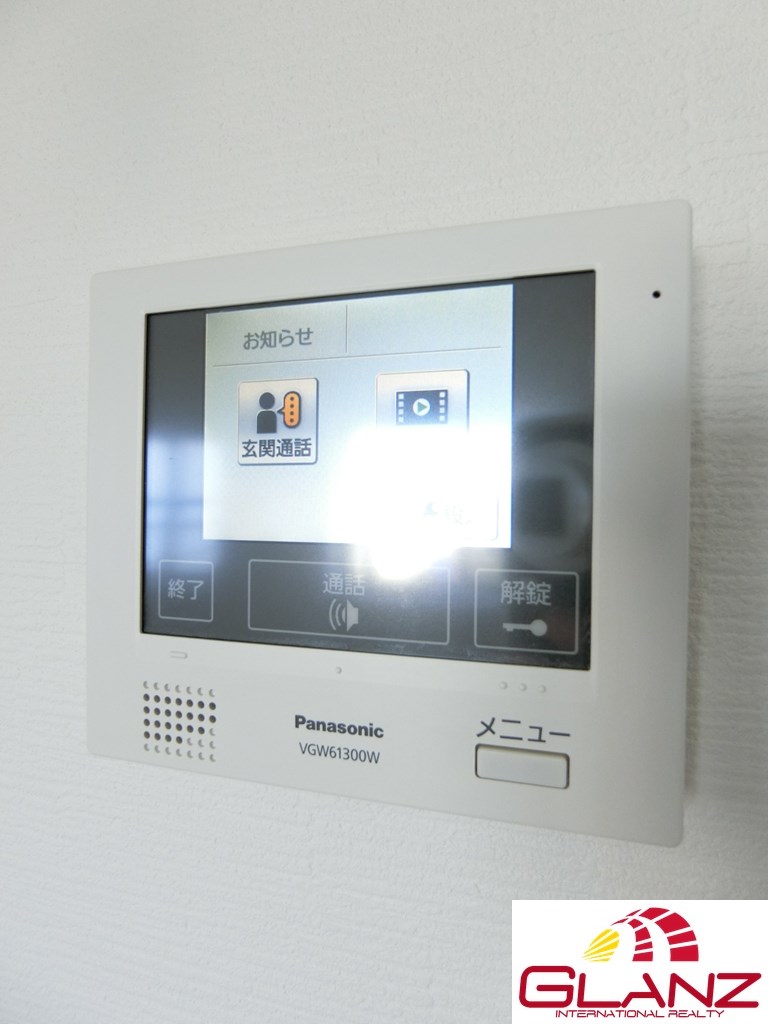 セキュリティ　来客の顔が見える安心のテレビモニターホン