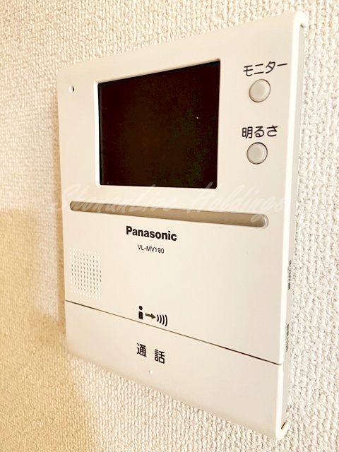 セキュリティ　モニタ付きインターホンで安心♪