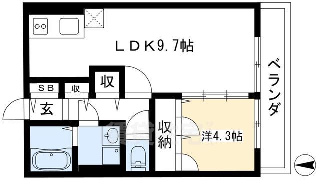 グランエミシス等持院の間取り写真