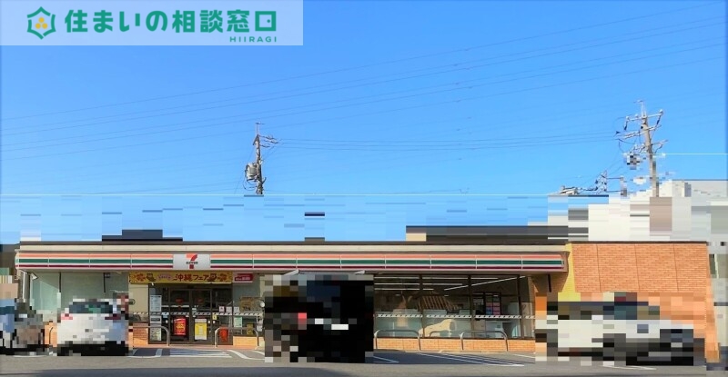 コンビニ　セブンイレブン岡崎明大寺町店（コンビニ）まで514m