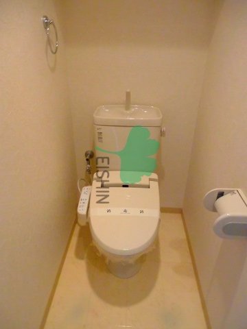 トイレ　清潔感のあるトイレです。