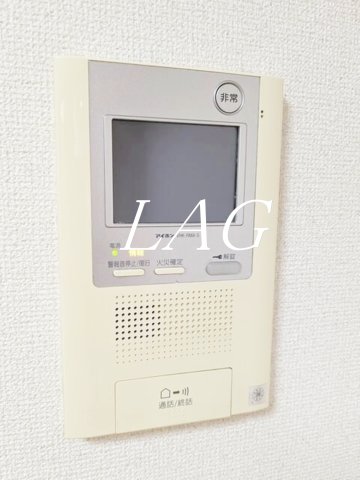 セキュリティ　モニター付きインターフォンです。
