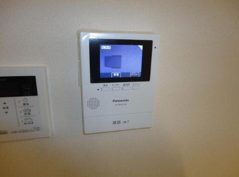 セキュリティ　カメラ付インターホン（イメージ）