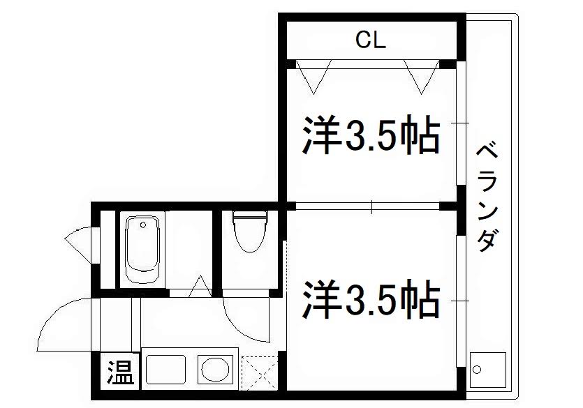 エクセル田辺の間取り写真