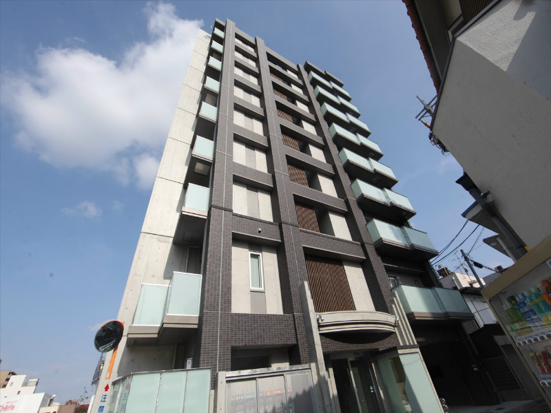 建物外観　外観　デザイナーズ　ペット洗い場付　オートロック
