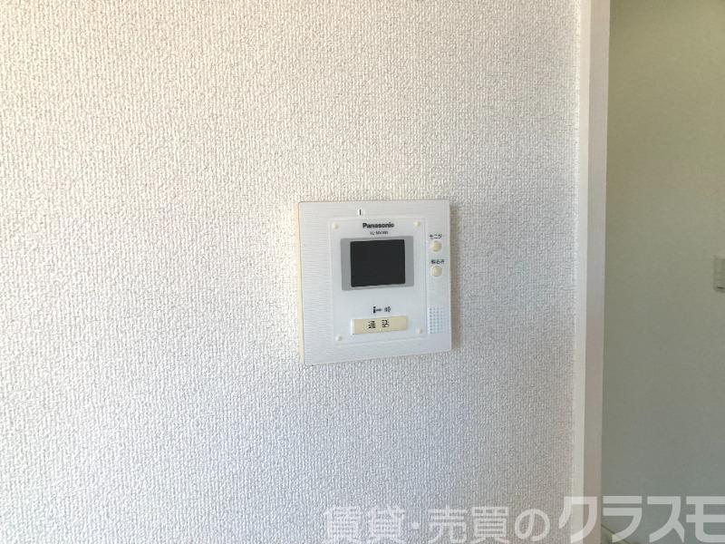 セキュリティ　来訪者が確認できるモニターホン♪