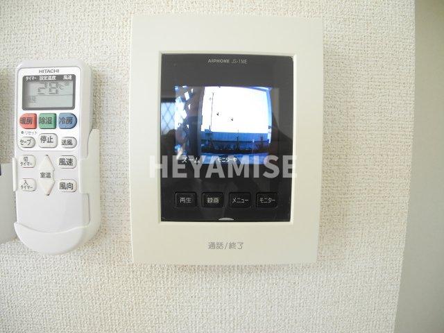 セキュリティ　※室内写真は別号室のもの(反転タイプ)
