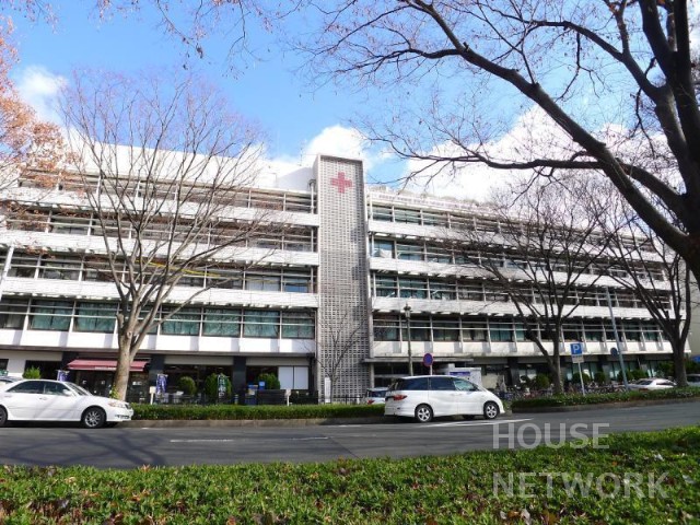 病院　日本赤十字社京都第二赤十字病院（病院）まで750m