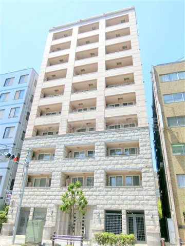 建物外観　2003年11月築　RC鉄筋コンクリート造地上11階建て1K