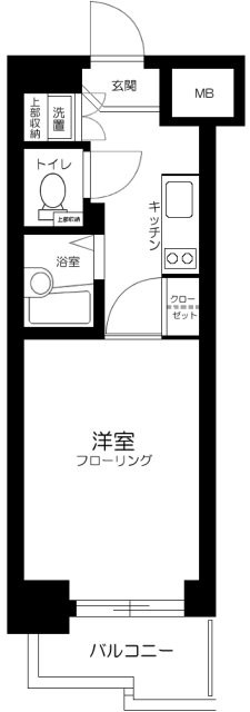 ルーブル文京音羽の間取り写真