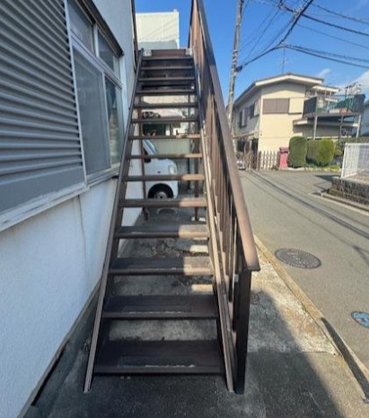 エントランス　サンハイツ