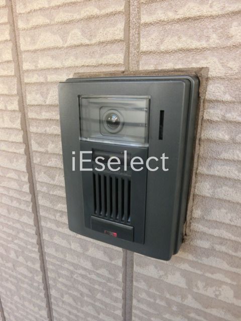 セキュリティ　防犯ＴＶモニター付きのドアホン。
