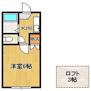 オアシス力丸の間取り写真