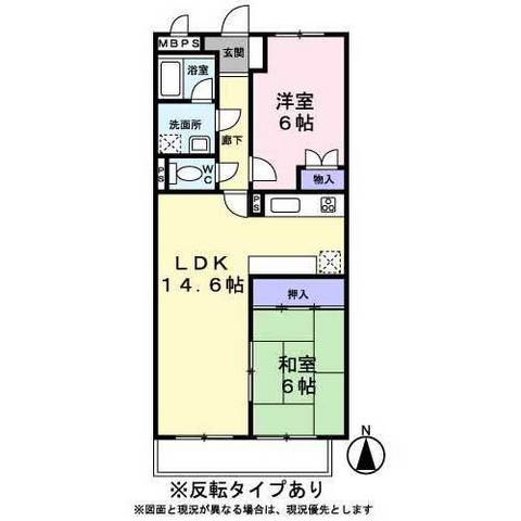 サンカルチャーの間取り写真