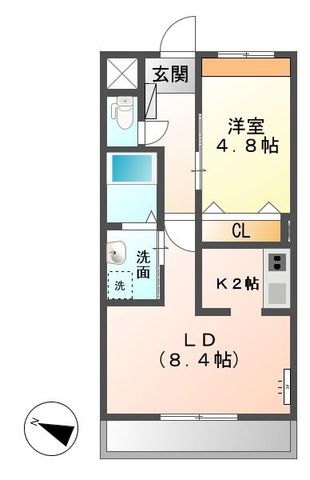 ヴィオーラの間取り写真