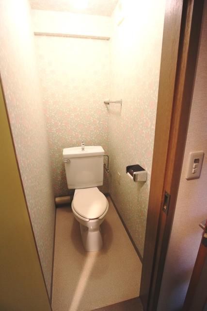 東急田園都市線 桜新町駅 徒歩7分 3階建 築38年のトイレ写真