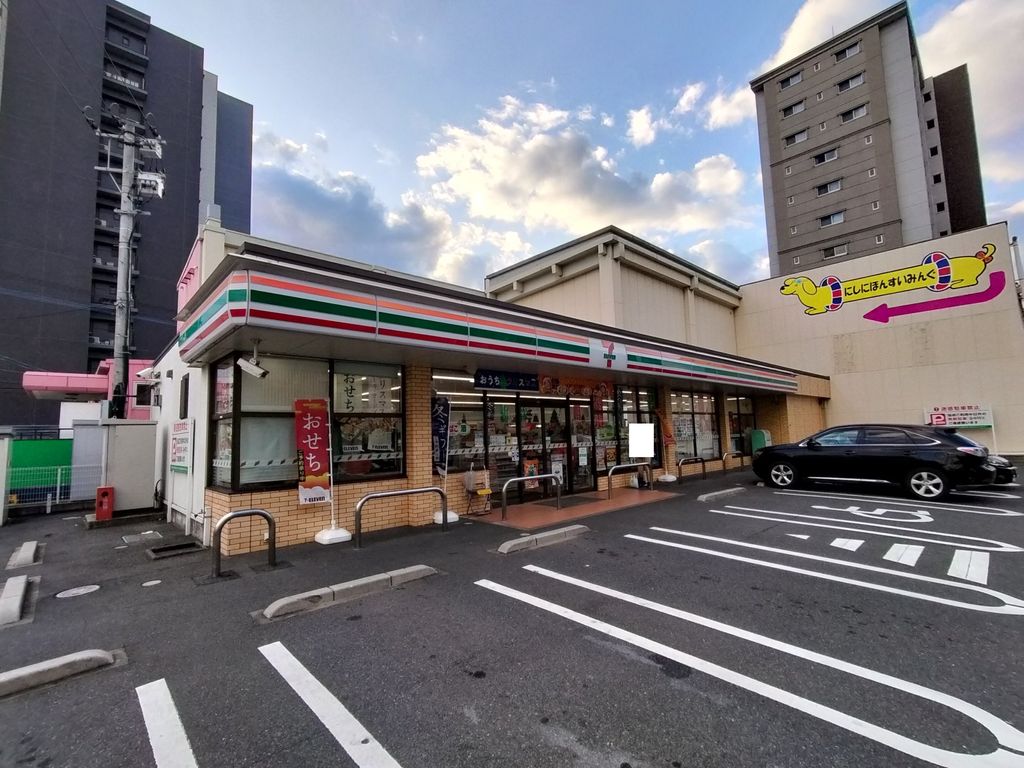 コンビニ　セブン-イレブン 戸畑沖台店（コンビニ）まで1280m