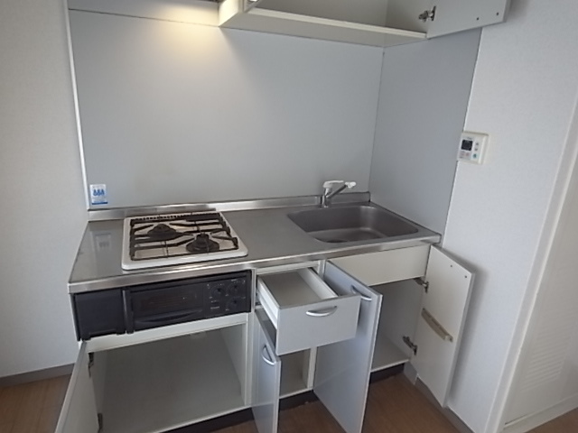 キッチン　２口ガスキッチン