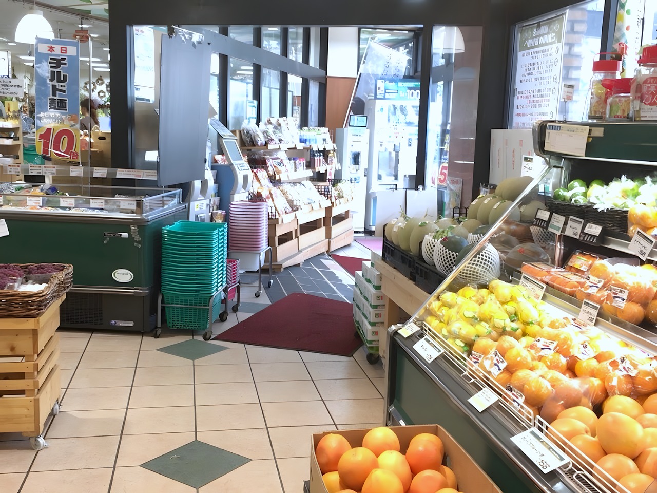 スーパー　よしやSainE 柳町店（スーパー）まで100m