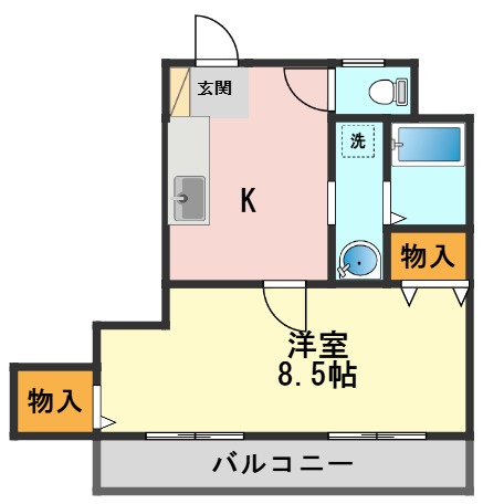 都営新宿線 篠崎駅 徒歩7分 3階建 築25年の間取り写真
