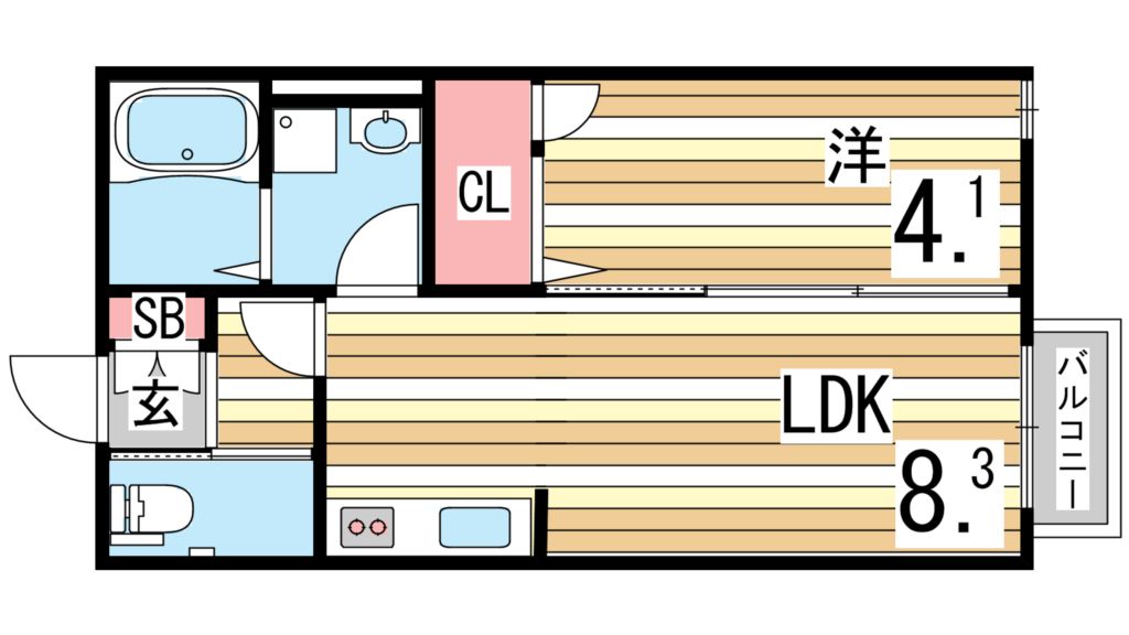 リンクス岡本の間取り写真