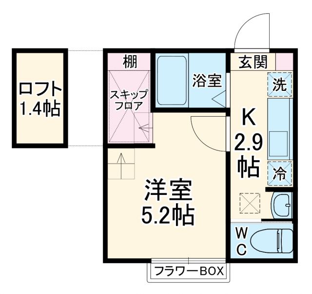 ラルーチェの間取り写真