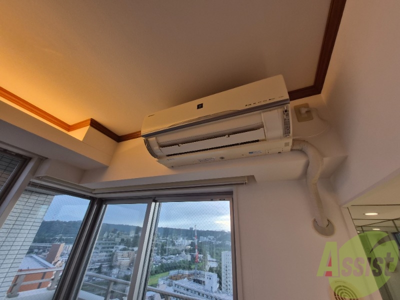その他設備　エアコンが付いているので夏も冬も快適ですね～