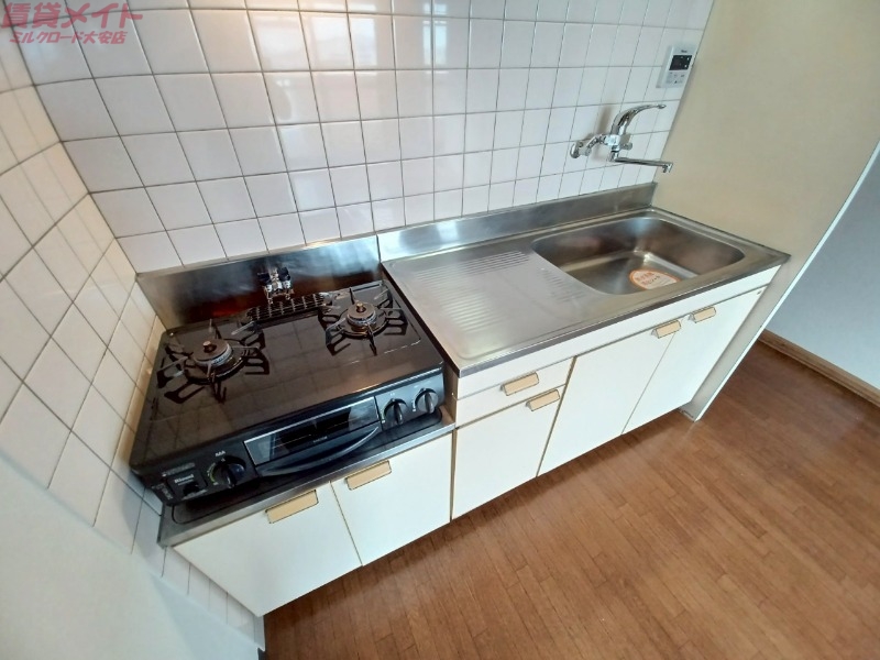 大木マンションA棟のキッチン写真