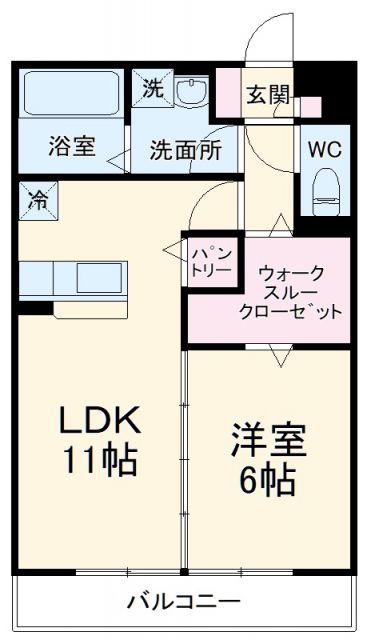ベルウッド六番館の間取り写真