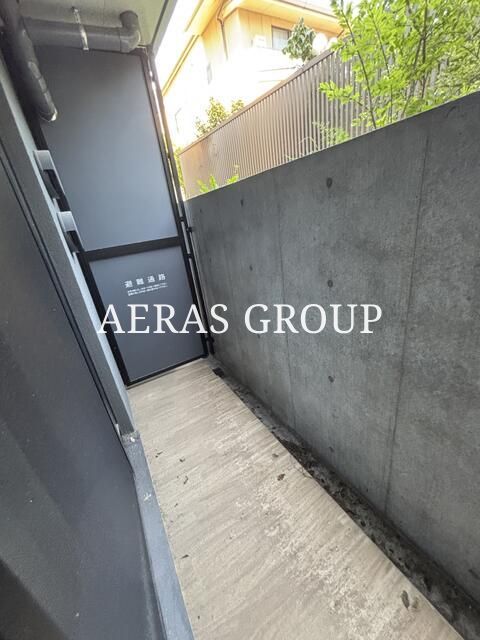 バルコニー　参考写真　同物件別部屋