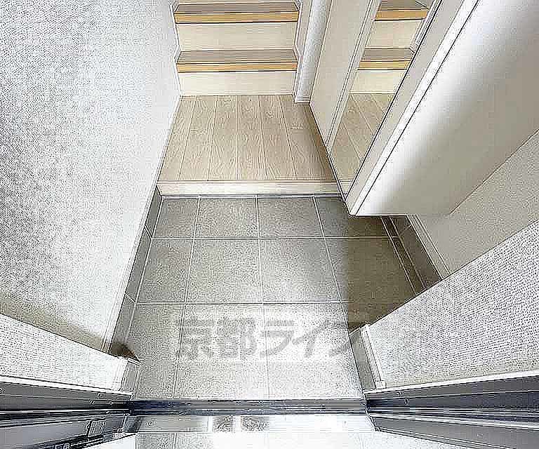 ジェルメ園部IIIの玄関写真