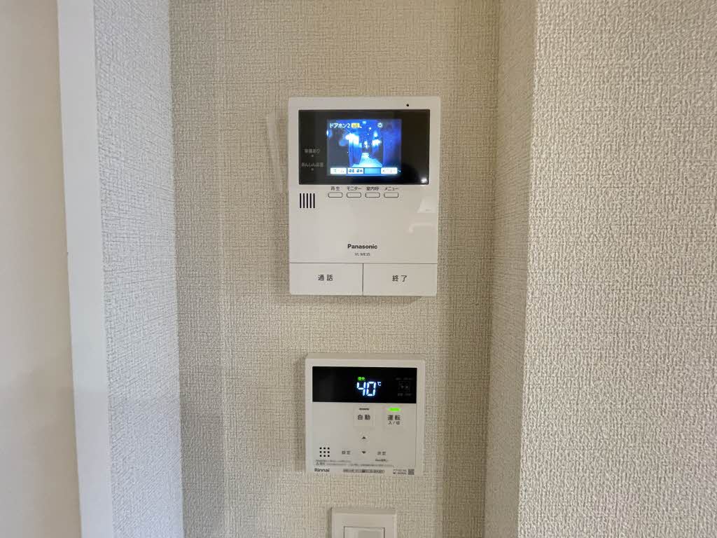 セキュリティ　オートロック連動モニターホン