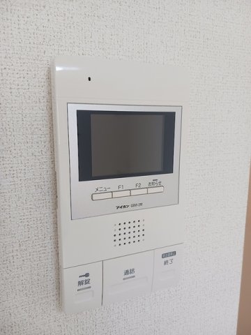 セキュリティ　モニター付きインターホンです