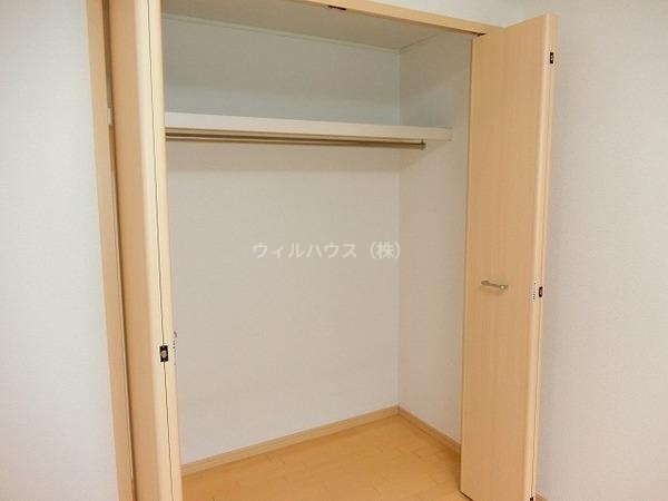 収納　クローゼット！