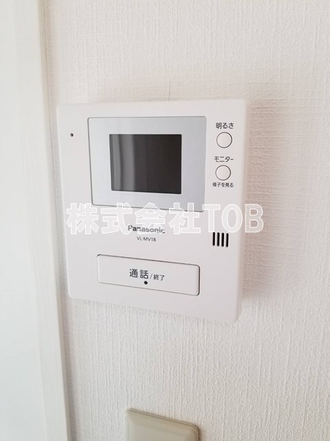 セキュリティ　TVモニターホン付き