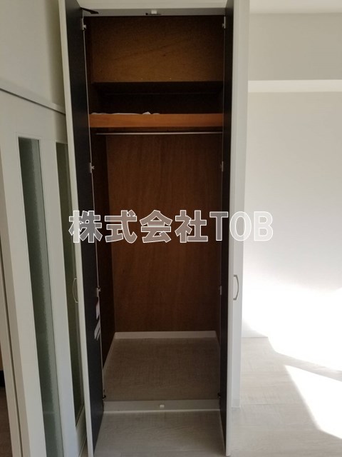 収納　十分な収納スペースがあります